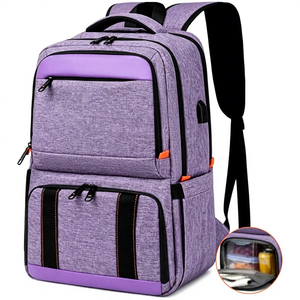 Sac à dos isotherme grande capacité en tissu Oxford, imperméable, avec compartiment PEVA pour pique-nique, camping et conservation des aliments, sac glacière - Product Image 4