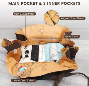 Bolsa de Playa Extra Grande para Mujer, Perfecta para <span class=keywords><strong>Piscina</strong></span>, Camping y Playa - Product Image 2