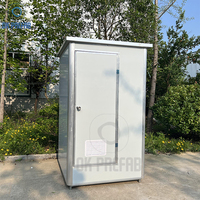 Toilettes portables de luxe en panneaux sandwich, conteneur maritime de 20 pieds, WC VIP, à vendre à Guangzhou