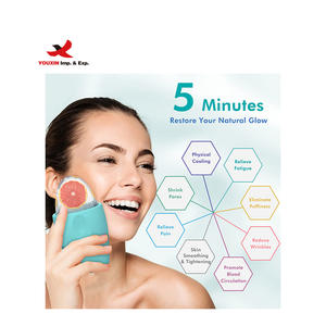 Rodillo de Hielo de Silicona para Enfriamiento Facial, Molde para Contorno Facial y Ocular, Globos de Hielo Faciales, Cubo Facial, Precio Bajo por Compra Combinada - Product Image 4