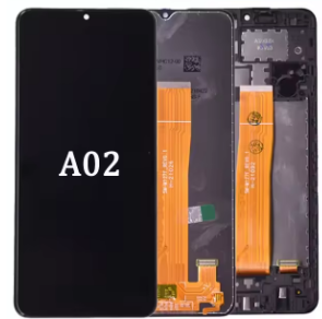 จอแอลซีดีพร้อมกรอบสำหรับซัมซุง A02 A022จอสัมผัสแอลซีดีทัชสกรีนดิจิไทเซอร์ LCD สำหรับซัมซุง SM-A022F A022F แสดงผล DS - Product Image 3