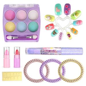 ZYRA TOYS ZR-32B prix Surprise paillettes OBM jouets vernis à ongles enfant vernis à ongles cadeau ensemble faux ongles bandeau de <span class=keywords><strong>cheveux</strong></span> ensembles cosmétiques - Product Image 5