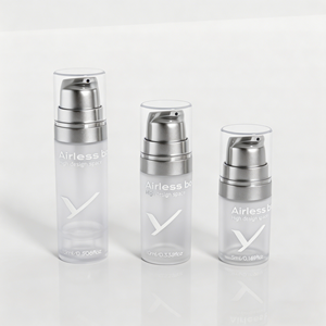 Botella Dosificadora Airless de PP Resistente y Antiderrames de 5ml 10ml 15ml para Crema, Loción de Manos, Crema para Ojos, Sérum Facial, Cuidado Diario de <span class=keywords><strong>la</strong></span> Piel - Product Image 2