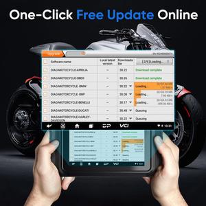 Escáner de Motocicletas OBD2 ANCEL MT700, Herramienta de Diagnóstico Completo del Sistema, Reinicio de Aceite, Purga de ABS, Codificación de ECU, Prueba <span class=keywords><strong>Activa</strong></span> para Motocicletas - Product Image 4