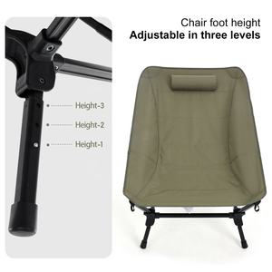 Silla Plegable Portátil Ligera y Cómoda de Aleación de Aluminio con Gran Capacidad de Carga, Nueva Versión 2025 - Product Image 4