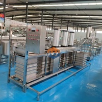 Machine automatique de fabrication de peau de tofu |   Équipement pour la fabrication de feuilles de tofu |   HJ Brand PLC Core 380V 1KW Haute Sécurité Usine de Soja