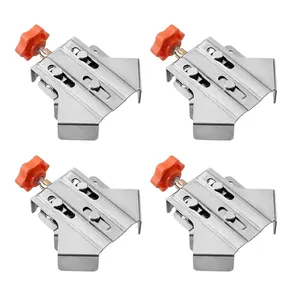 Stainless Frame Clamps Corner Clamp Woodworking Accessory 90 Degree for Furniture Repair Connection Multipurpose