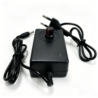 Adaptateur d'alimentation à découpage réglable de haute qualité pour usine, 3-12V 2A 3A 36W 50/60HZ, avec prises EU/US, pour moteur, bande LED, ventilateur