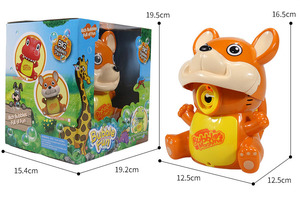 libre conjunto de animales diseño eléctrico luz resplandor burbujas juguetes para niños de plástico de <span class=keywords><strong>burbuja</strong></span> con la música - Product Image 5