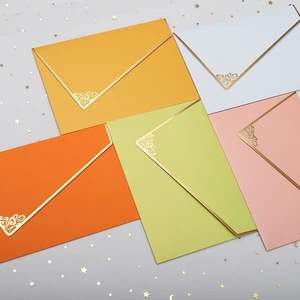 Tarjetas y Sobres de Boda de Diseño Personalizado de Alta Calidad para Invitaciones, Sobre de Invitación de Boda de Lujo - Product Image 2