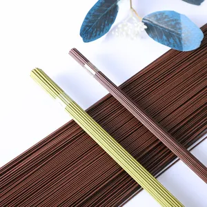 Flower Stems Wire For Artificial Flower Arrangements Flowers Making DIY Material