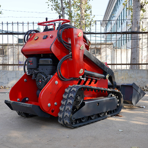 送料無料中国卸売価格スキッドステアローダーミニファームガーデンステアリングスキッドEPAエンジン小型トラックスキッドステアローダー - Product Image 3