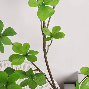 <b>Artificial</b> Pieris Japonica <b>Bouquet</b> High Simulation Leaves Indoor Home Decor Wedding Props MZM-001 - Product Image 4