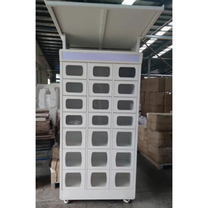 L'usine de fabrication de casiers intelligents en Chine accepte la livraison de commandes personnalisées Casier extérieur avec système intelligent Boîte de dépôt de colis en libre-service - Product Image 2