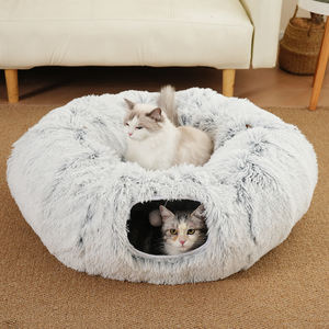 Hot Selling Luxe En Comfort Korte Pluche Cirkelvormige Kattentunnel Voor De Kat Om Te Rusten En Te Spelen - Product Image 2