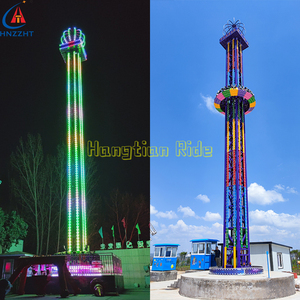 <span class=keywords><strong>Tour</strong></span> de chute 15m/26m/36m Rotating Amusement Park Playground Outdoor Exciting Games Drop Tower - Product Image 4