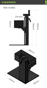 LaserDelta UV 3D binnengraveermachine voor kristalglas, bollen, subsurface foto lasermarkering, plastic, metaal, hout, steen - Product Image 2