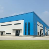Atelier préfabriqué en structure métallique, entrepôts en acier, structures métalliques pour entrepôts industriels, kits d'entrepôts en structure métallique
