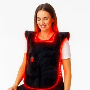 Rompi Terapi Cahaya Merah yang Dapat Disesuaikan dengan Teknologi LED 3-in-1 Desain Rompi yang Dapat Dipakai dengan Cakupan Penuh untuk Meredakan Nyeri Otot & Sendi - Product Image 1