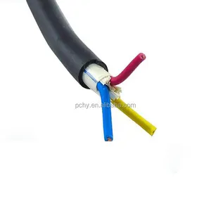 6 12 18 19 24 núcleos 0.5mm 1mm 2.5mm condutor de cobre isolamento de pvc e cabo de controle de jaqueta