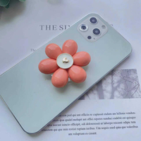 Support de téléphone portable flexible en forme de fleur colorée, support de tablette, support mobile populaire