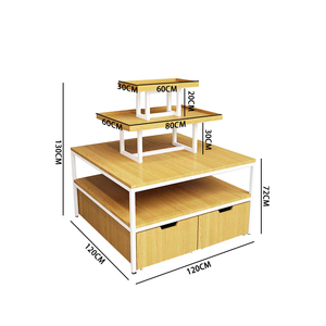 Scaffali per Supermercati <span class=keywords><strong>in</strong></span> <span class=keywords><strong>Legno</strong></span>, Espositori per Negozi al Dettaglio, Scaffalature a Isola <span class=keywords><strong>in</strong></span> <span class=keywords><strong>Legno</strong></span>, Vendita Diretta dalla Fabbrica - Product Image 3