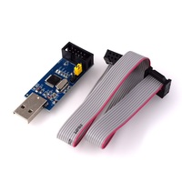 51 MCU Download Cable Avr USBasp Download USB ISP Programming Burner with Cable