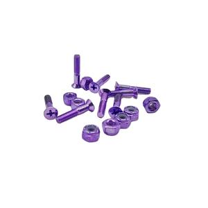 Vis et écrous de skateboard professionnels Philip à tête plate 7/8\" 1'' 1.25\" - Product Image 4