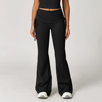 Leggings de yoga et de sport de grossesse pour femmes grandes tailles, taille élastique haute, doux, extensibles, respirants, sans couture, pour la gym et le fitness