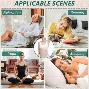 Aceite esencial ajustable reutilizable, cuidado de la cintura, masaje corporal, envoltura de aceite de ricino, compresa alrededor del estómago - Product Image 3