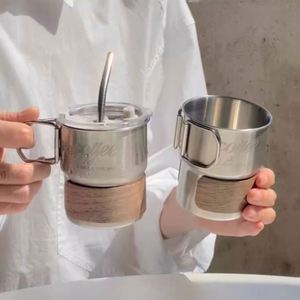 Vaso Térmico Personalizado de Acero Inoxidable de 10 oz con Tapas y Pajitas para Aventuras al Aire Libre - Product Image 3