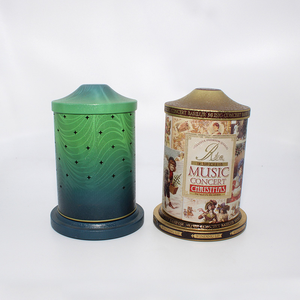 Caja de Hierro Redonda con Música y Diseño de Carrusel para Dulces, Golosinas y Postres, Ideal para Decoración de Interiores y Exteriores en Festividades y Días Festivos, Novedad 2026 - Product Image 6