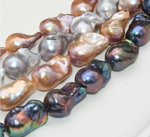 Offre vidéo réelle avant <span class=keywords><strong>achat</strong></span> <span class=keywords><strong>perles</strong></span> barque d'eau douce naturelles de haute qualité pour la fabrication de bijoux de luxe - Product Image 1