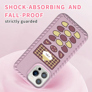 Funda Protectora para Teléfono Móvil con Diseño de Teclado Analógico Eva, Accesorios Lindos para iPhone Xr Xs 11 12 13 14 15 16 Pro Max para Chicas - Product Image 5