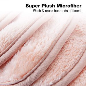 <span class=keywords><strong>Démaquillant</strong></span> <span class=keywords><strong>microfibre</strong></span> coton tampon cosmétiques lavable serviette de maquillage éponge de nettoyage outil de soin de la peau - Product Image 4