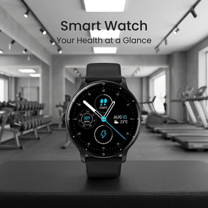 Montre connectée haut de gamme de qualité supérieure, écran tactile complet, appels, moniteur de fréquence cardiaque, moniteur sportif, montre intelligente pour homme, femme, garçon, fille - Product Image 1