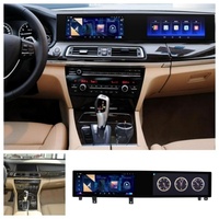 Autoradio à double écran de 21 pouces Android, lecteur vidéo Carplay automatique pour BMW Série 7 F01 F02 F04 CCC CIC 2009-2015 Navigateur GPS WIFI