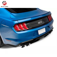 Embouts d'échappement arrière de style GT500 de haute qualité pour Ford Mustang 2018-2022
