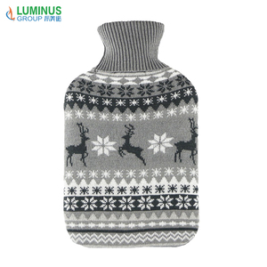 Botellas de <span class=keywords><strong>agua</strong></span> <span class=keywords><strong>caliente</strong></span> con cubierta de punto con patrón bonito - Product Image 6