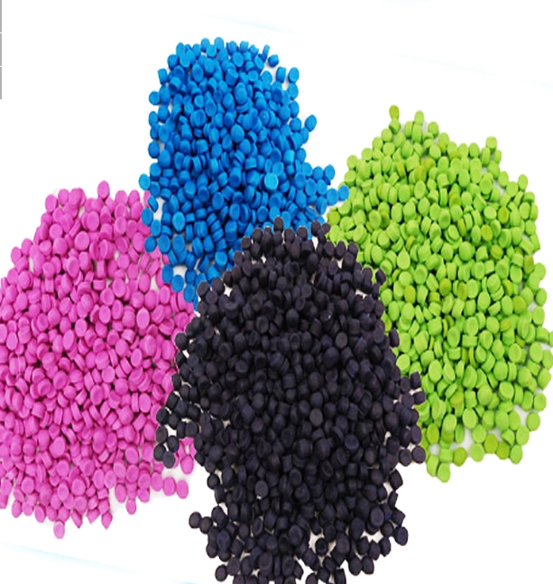 Цветные гранулы MDPE, пригодные для вторичной переработки/чистый пластик, полиэтилен средней плотности, MDPE, сырье, смола