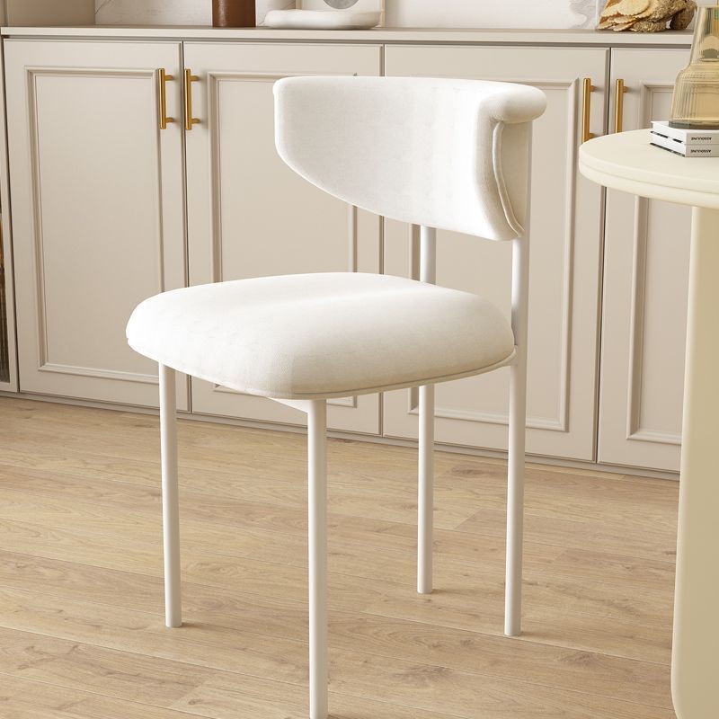 Cadre blanc cassé [velours] blanc