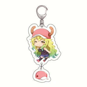 พวงกุญแจอะนิเมะญี่ปุ่น <span class=keywords><strong>Kanna</strong></span> <span class=keywords><strong>Kamui</strong></span> พวงกุญแจอะคริลิคจี้กระเป๋าสุดสร้างสรรค์19แบบ - Product Image 4