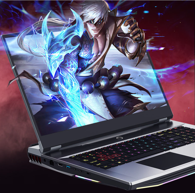 High Quality 17 Inch Gaming Laptop Intel Core I7 I9 in Black With Discrete Graphic Card