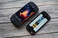 Consola de Juegos Portátil One X Player X2 Mini, Pantalla OLED de 8.8 Pulgadas y 144 Hz, Batería de 85 Wh, 3 en 1, Laptop, Tablet, PC de Juegos Portátil