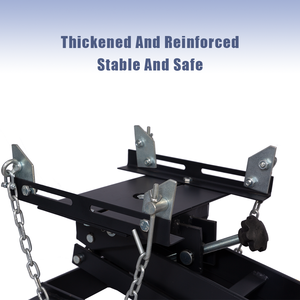 رافعة هيدروليكية فولاذية 1 طن في موضع منخفض مع مقابض وسلاسل أدوات مركبة لرفع السيارة رافعة 1 طن رافعة نقل - Product Image 6