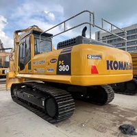 Excavatrice sur chenilles hydraulique Komatsu PC360-8 d'occasion, haute qualité, prix bas, avec composants essentiels, à vendre