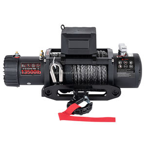 Vevor חשמלי 24 וולט <span class=keywords><strong>winch</strong></span> עמיד למים כבל אוטומטי <span class=keywords><strong>winch</strong></span> 13500lbs קיבולת מנוע נחושת קטן מופעל גרירה זול סופר - Product Image 1