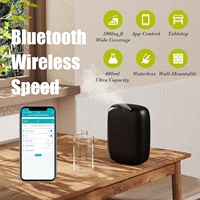 Diffuseur de parfum intelligent mural commercial à deux fluides, contrôlé par application, désodorisant sans eau 400 ml en plastique électrique pour hôtels
