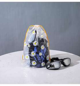 Bolsa de cordón impermeable al por mayor personalizada <span class=keywords><strong>para</strong></span> almacenamiento de viaje bolsas de plástico con cordón - Product Image 3