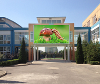 Panneau d'affichage LED mural extérieur P8 IP65 avec animation pour magasins de détail et métros
